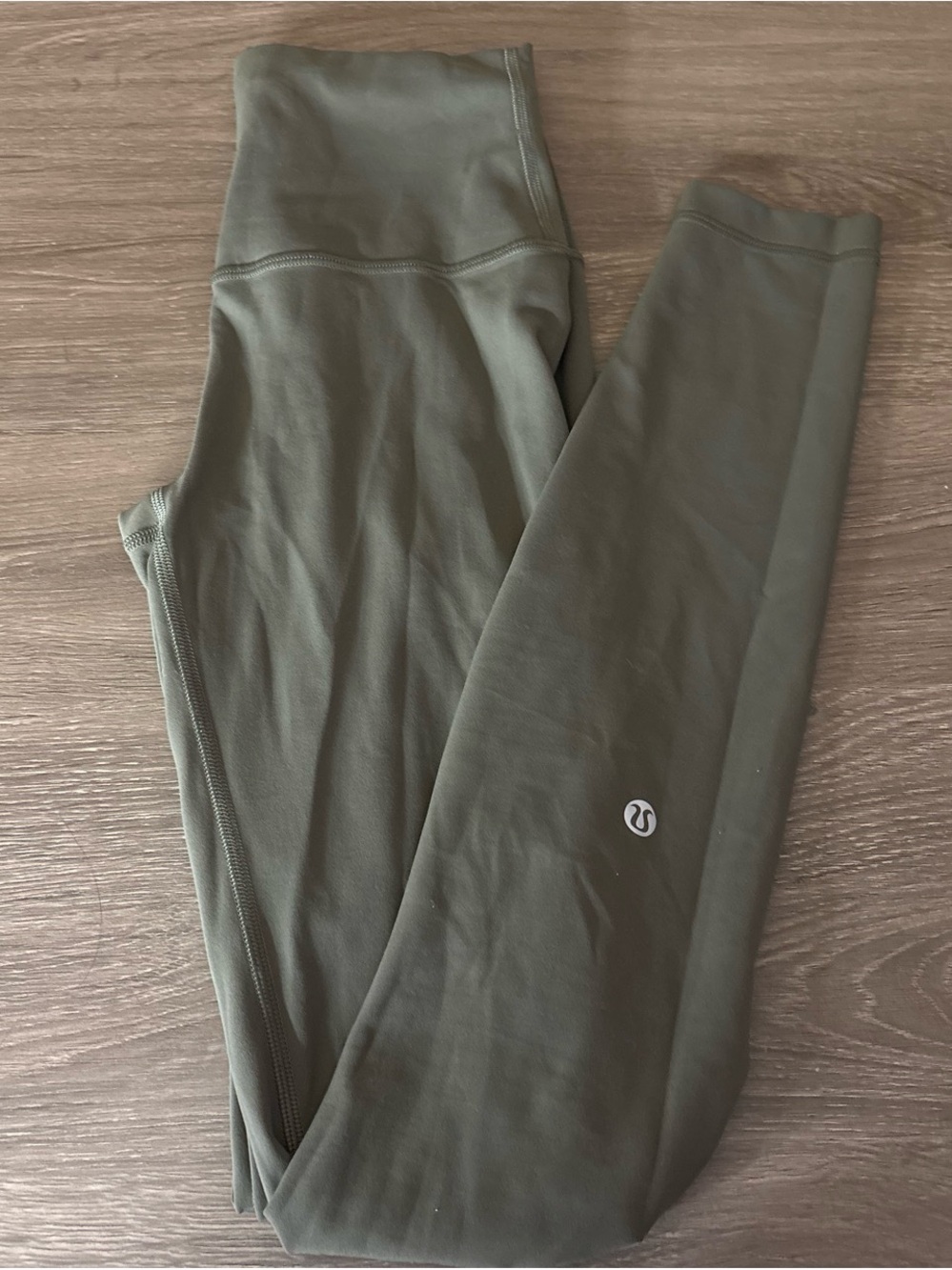 lululemon athletica Olive Green High-Rise Leggings